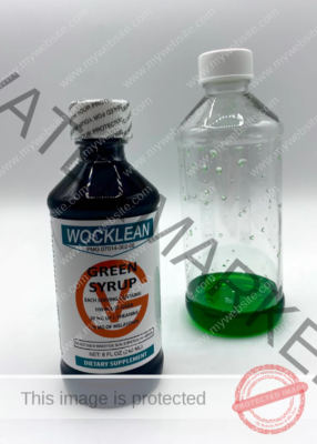 PMG green syrup
